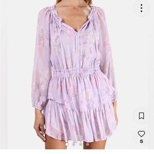 Love, shack, fancy lilac, purple, mini dress